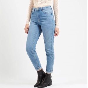 Topshop high rise mom jeans